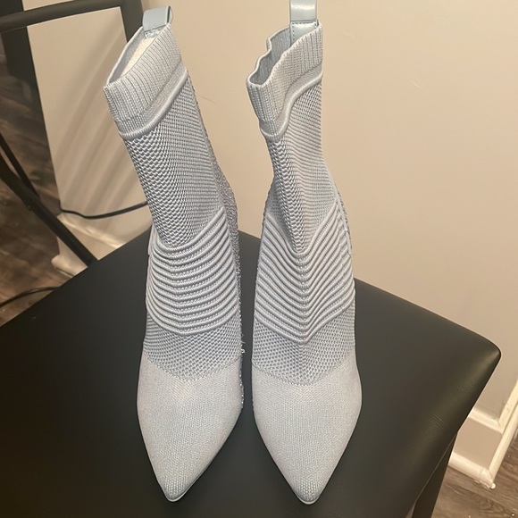Steven Madden Blue boots NEW! Size 10 - Picture 2 of 5